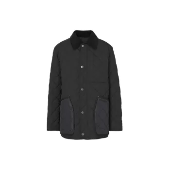 Burberry Long Sleeved Quilted Jacket