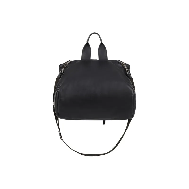 GIVENCHY Pandora Leather Messenger Bag Crossbody Handbag Men's Black-2