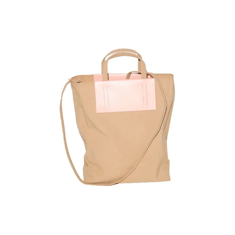 Acne Studios Polyamide Tote Bag Shopping Bag Handbag Medium Size Unisex Brown/Pink-2