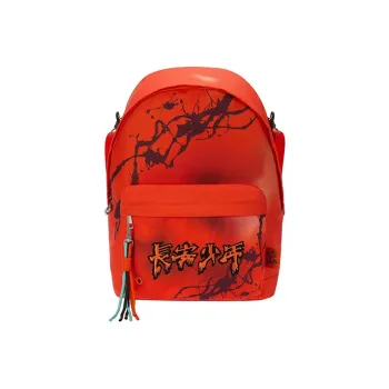 LiNing Polyester Shoulder Bag Backpack Regular Unisex Neon Vibrant Orange
