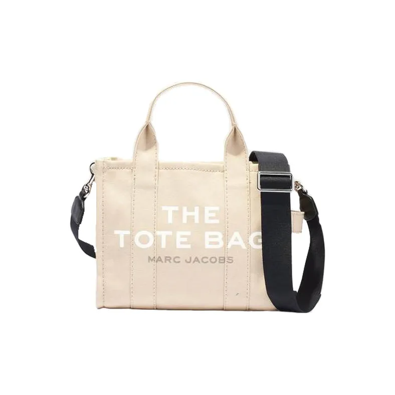 MARC JACOBS Mini Tote Bag Beige Basic Set (Bag+Tag) - Cheap Rcj 