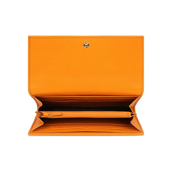 GUCCI Soho Leather Wallet Women's Yellow-3