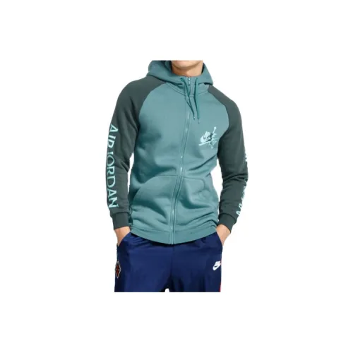 Jordan Jackets Men Blue Gray