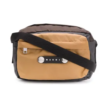 MARNI Polyamide Messenger Bag Shoulder Bag Crossbody Bag Men's Brown