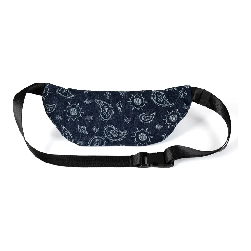 ORIGINAL X YOUTH Denim Fanny Pack Regular Unisex Denim Deep Blue/Denim Light Blue-1