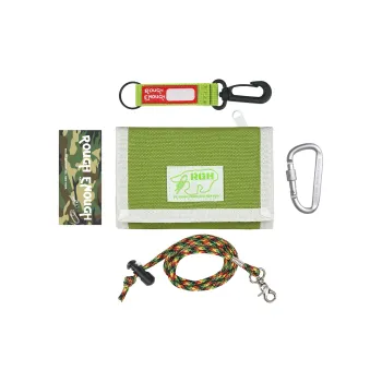 Rough Enough Canvas Coin Purses Wallets Unisex Green