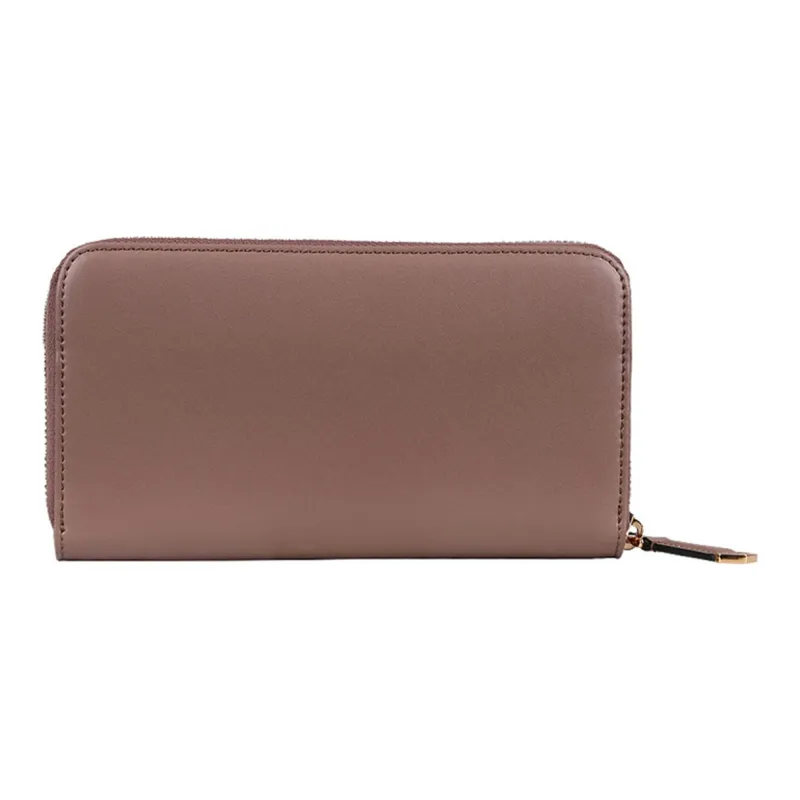 FENDI Leather Wallet Women's Pink-2