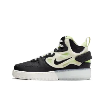 Nike Air Force 1 React Mid Black Sail Ghost Green