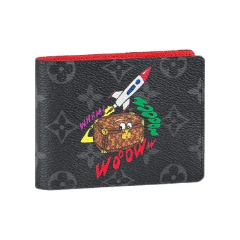 LOUIS VUITTON Multiple Monogram Canvas Wallet, Card Holder, Wallet Men's