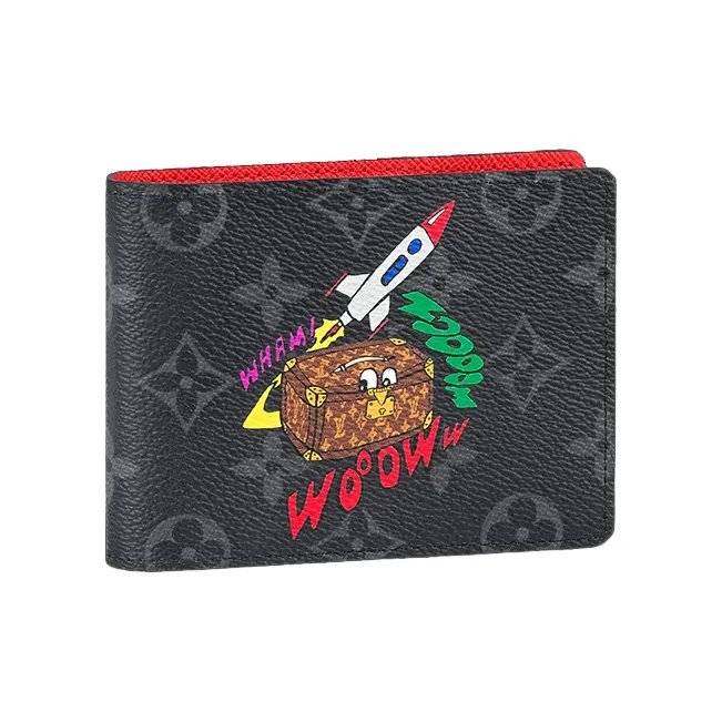 LOUIS VUITTON Multiple Monogram Canvas Wallet, Card Holder, Wallet Men's-0