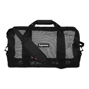 Supreme Spring/Summer 2020 Collection Mesh Gym Bags Handbags Regular Unisex Black