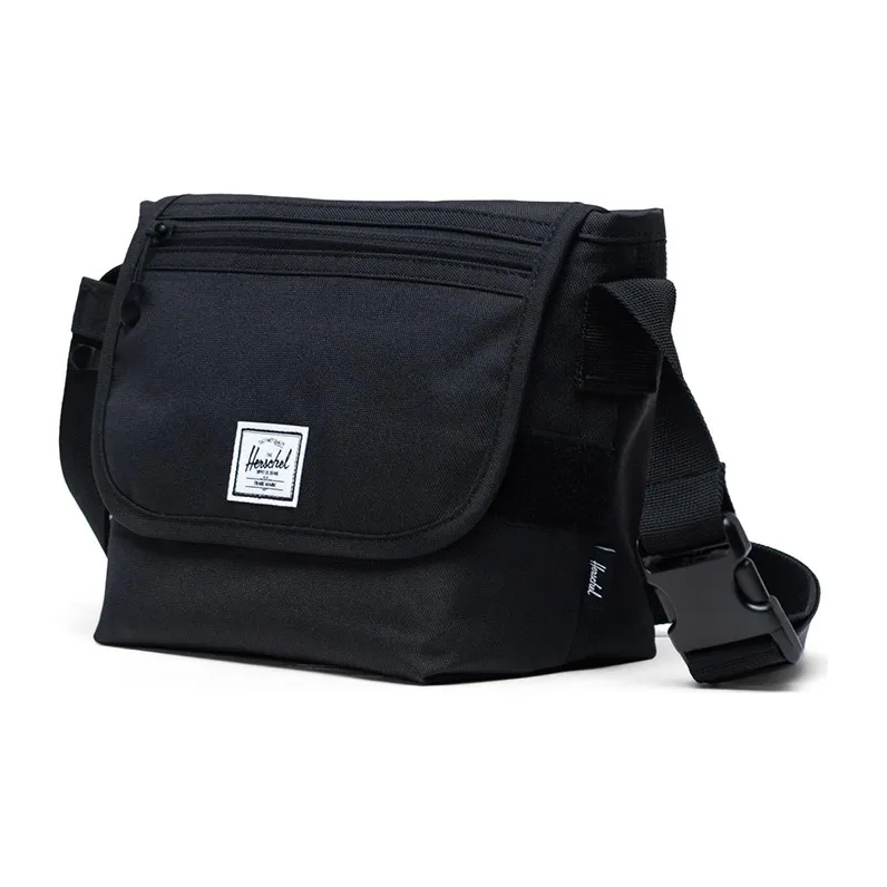 Herschel Cellulose Shoulder Bag Fanny Pack Crossbody Bag Mini Vintage Black-1