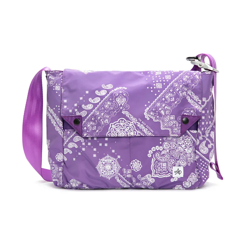 The MAD HATcher Messenger Bag, Crossbody Bag, Shoulder Bag, Outdoor Bag Polyester Multicolor Unisex-7