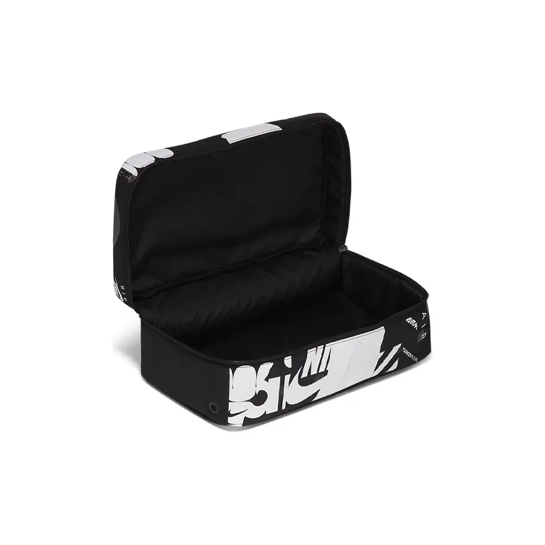 Nike Fabric Shoe Box Bag Handbags Regular Unisex Black/White-3