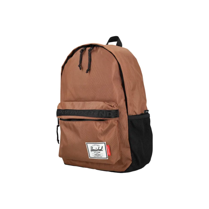 Herschel Leather Backpack Unisex Brown-2
