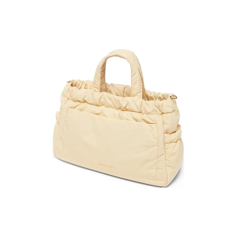 CHARLES&KEITH Fabric Portable One Shoulder Handbag Women's Multicolor-2