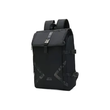 Slazenger Fabric Student Backpack Laptop Bag Bicycle Backpack Backpack Unisex Black