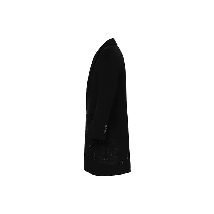 DAVID NAMAN Coats Men Black-2
