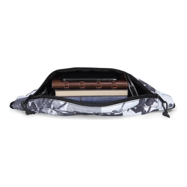 Dickies Polyurethane Fanny Pack Sling Bag Dumpling Bag Crossbody Bag Regular Unisex Black White Mixed Color-2