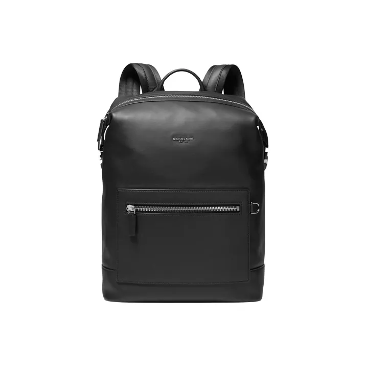 MICHAEL KORS Greyson Leather Shoulder Bag Backpack Men's Black-0