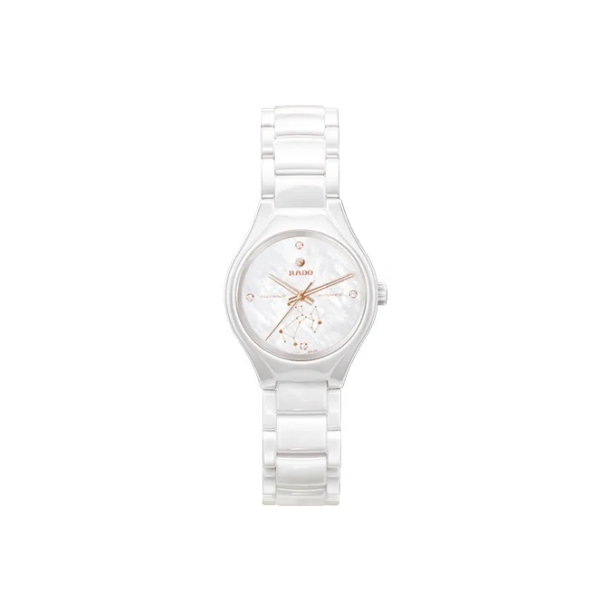 RADO Realme Collection Automatic Mechanical Movement Women's Watch 30mm White Dial-0
