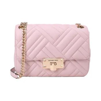 MICHAEL KORS Peyton Sheepskin Crossbody Bag Shoulder Bag Women's Pink