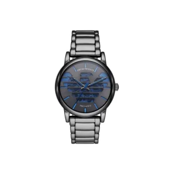 EMPORIO ARMANI Mechanical Heart Wrist Watch Automatic Mechanical Movement Cut Out Dial Men's Watches