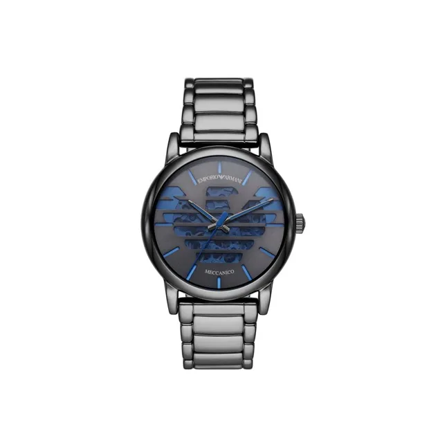 EMPORIO ARMANI Mechanical Heart Wrist Watch Automatic Mechanical Movement Cut Out Dial Men's Watches-0