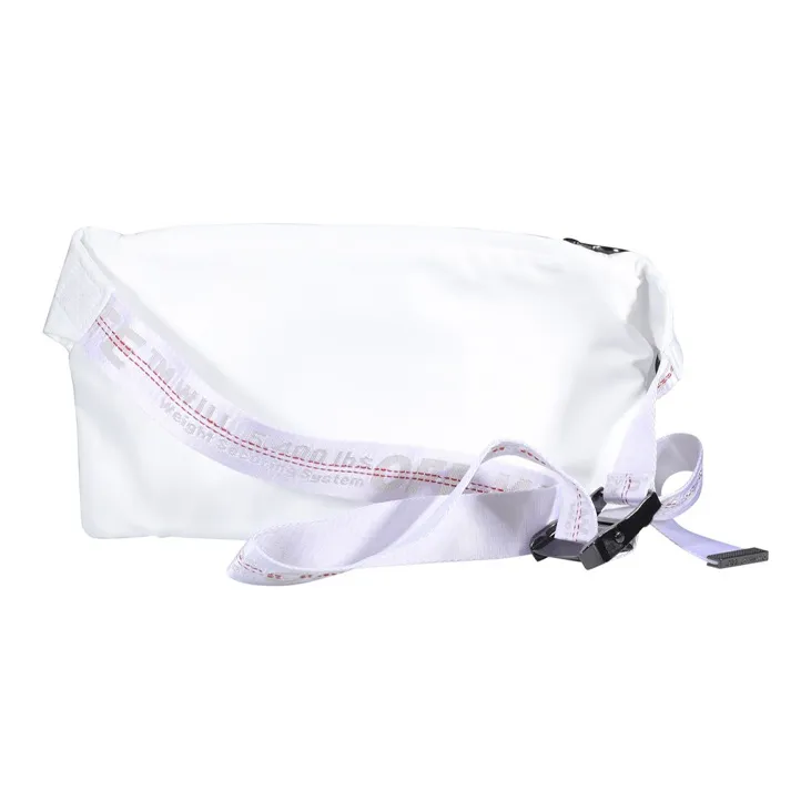 OFF WHITE Fabric Fanny Pack Regular Men's White-2