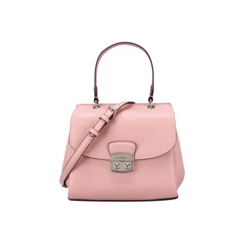 COACH Avary Leather Messenger Bag Handbag Shoulder Bag Crossbody Bag Small Size Women's Cherry Blossom Pink