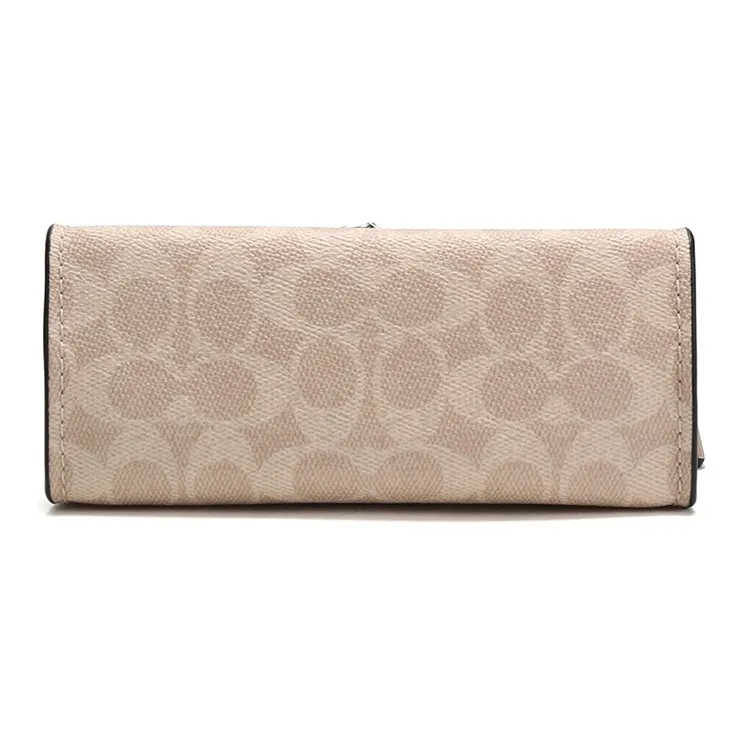 COACH Parker Portable Crossbody Bag, Shoulder Bag Women's Taupe Multicolor Monogram-4