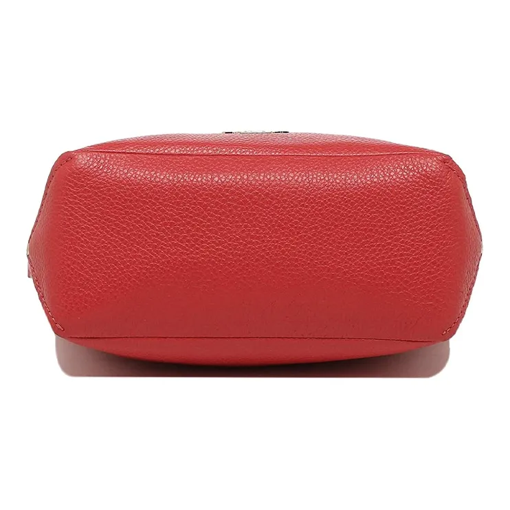 COACH Leather Bucket Bag, Hobo Bag, One Shoulder, Crossbody Bag Women's Red-2
