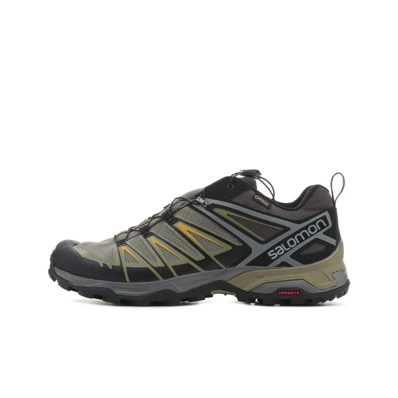 SALOMON X Ultra 3 GORE-TEX 'Castor Grey Green Sulphur'-0