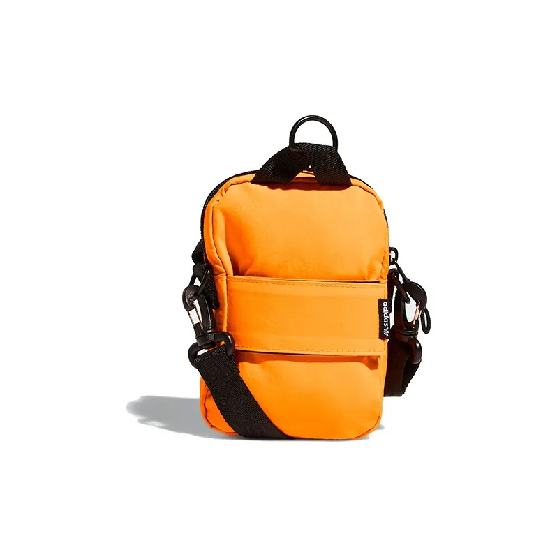 Adidas Originals Nylon Fabric Crossbody Bag Regular Unisex Bright Orange-1