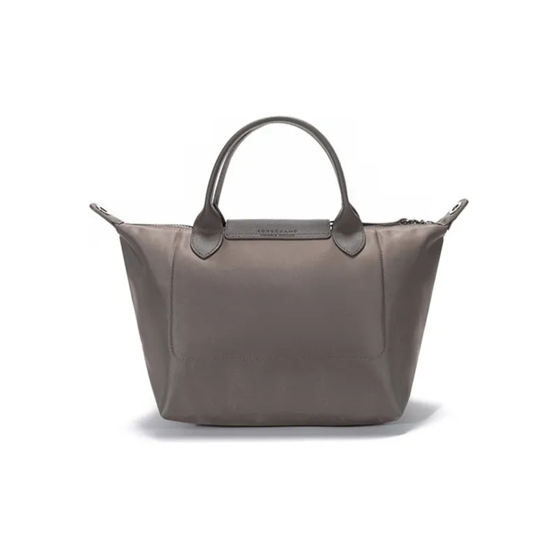 LONGCHAMP Le Pliage Néo Fabric Dumpling Bag, Shoulder Bag, Handbag Women's Gray Green-3
