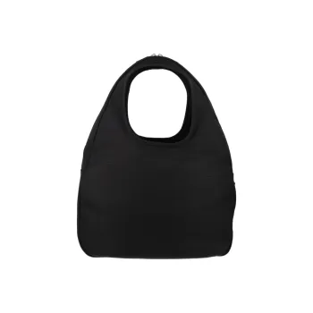 PRADA Canvas Canvas Bag Handbags Unisex Black
