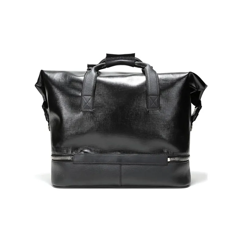 GIVENCHY Leather Portable Crossbody Travel Bag Shoulder Bag Women's Black-3