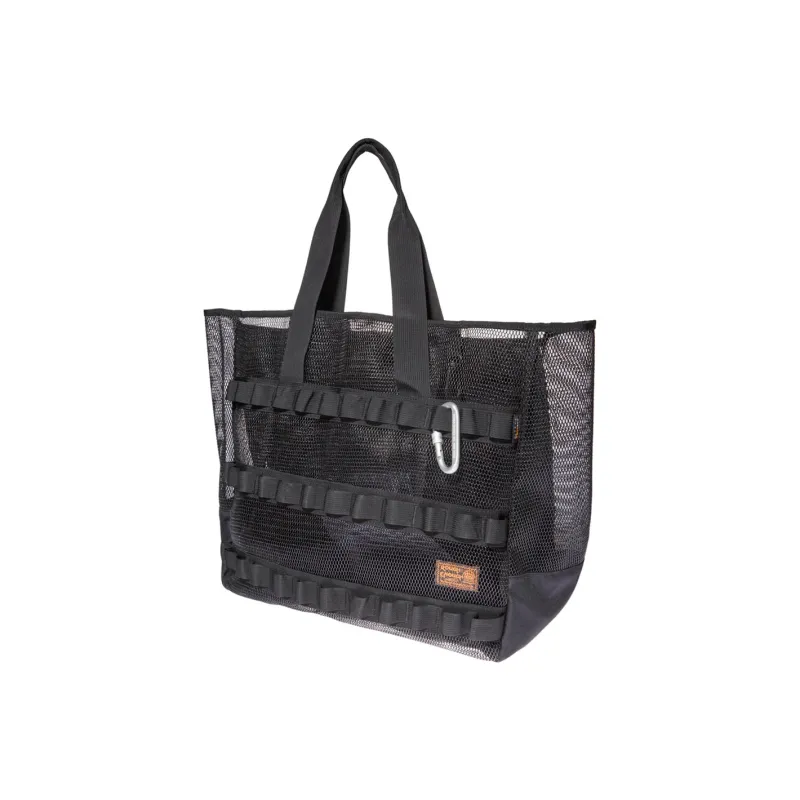 Rough Enough Nylon Fabric Tote Bag, Shopping Bag, Handbag, Shoulder Bag Women's Yellow/Black-0