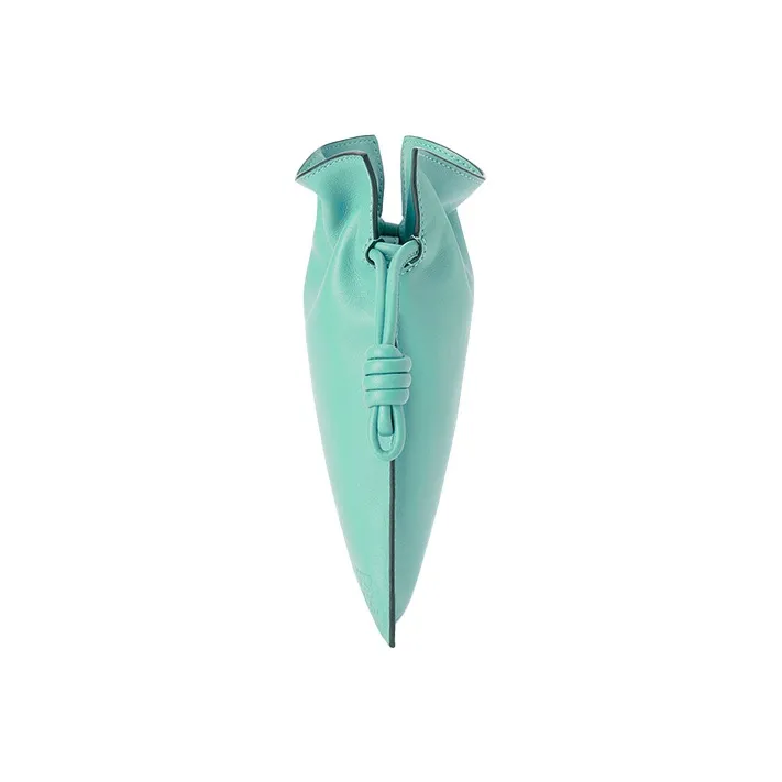 LOEWE Flamenco Pocket In Nappa Calfskin Fresh Mint-2