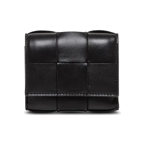 Bottega Veneta Bottega Veneta Luggage Collection Leather Wallet Women's Black