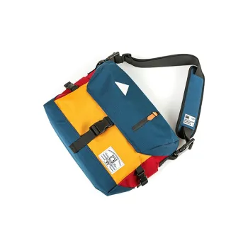 ACROSS Oxford Water Repellent Messenger Bag, Commute Bag, Crossbody Bag Regular Unisex Multicolor