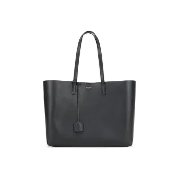 SAINT LAURENT E/W Shopping Bag Black