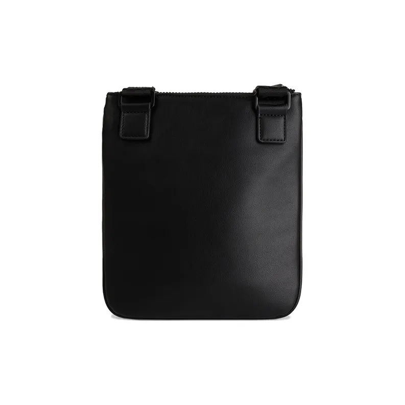 VERSACE JEANS COUTURE Nylon Fabric Crossbody Bag, Shoulder Bag Men's Black-1