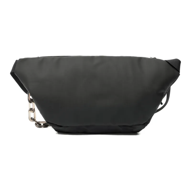 KILLWINNER Polyester Fanny Pack Shoulder Bag Crossbody Bag Medium Size Unisex Black-2