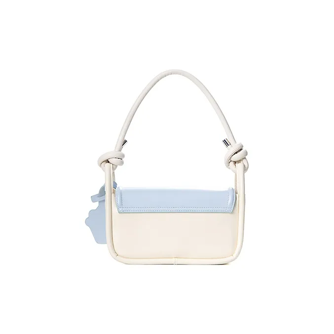MR.ACE HOMME PU Baguette Shoulder Bag Regular Women's White-6