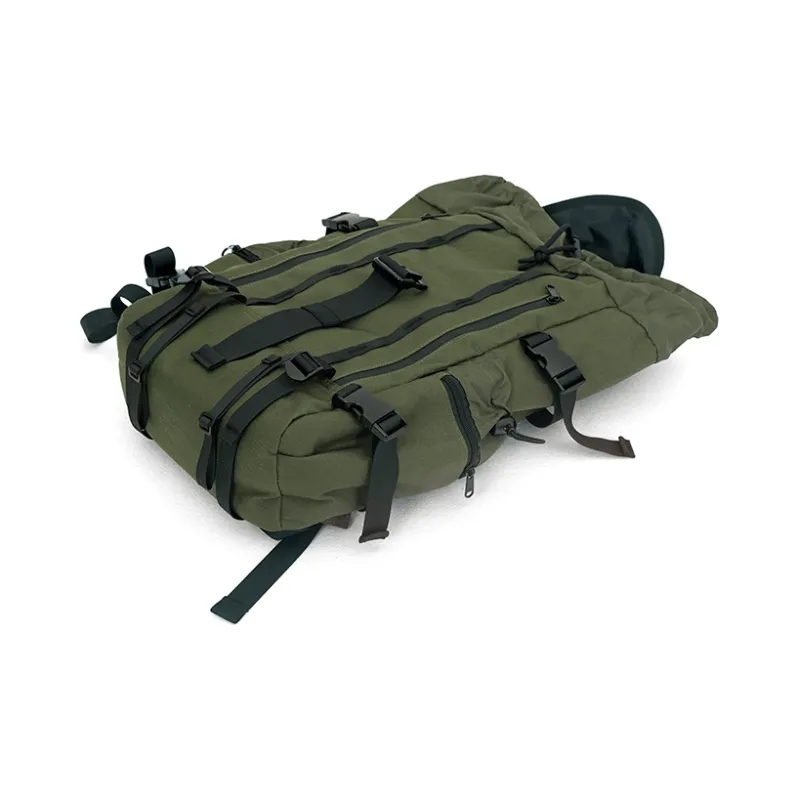 MYEDITION Backpack Oxford Army Green Unisex-5