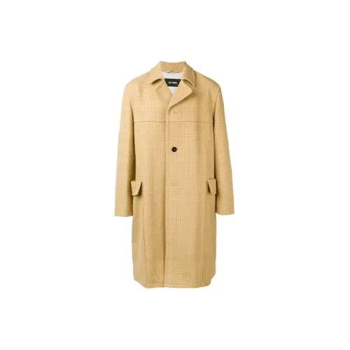 RAF SIMONS Coats Men Yellow