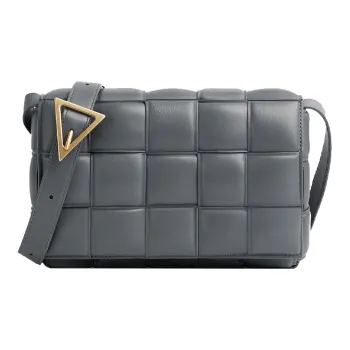Bottega Veneta Padded Cassette Intrecciato Thunder