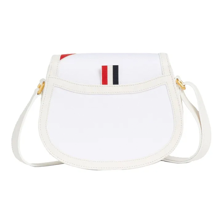 THOM BROWNE Diagonal Stripe Small Shoulder Bag-3