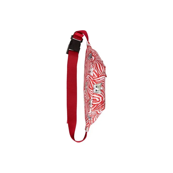 GUCCI Yuko Higuchi Collaboration Canvas With Leather Fanny Pack, Sling Bag, Kids' Bag Kids' Red/White-3